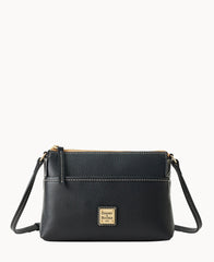 Lucca Leather Ginger Crossbody