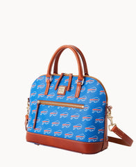 NFL Bills Domed Zip Satchel