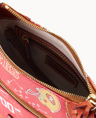 NFL 49ERS Front Zip Crossbody