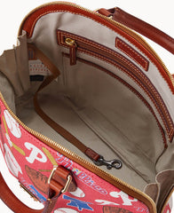 MLB Phillies Zip Zip Satchel