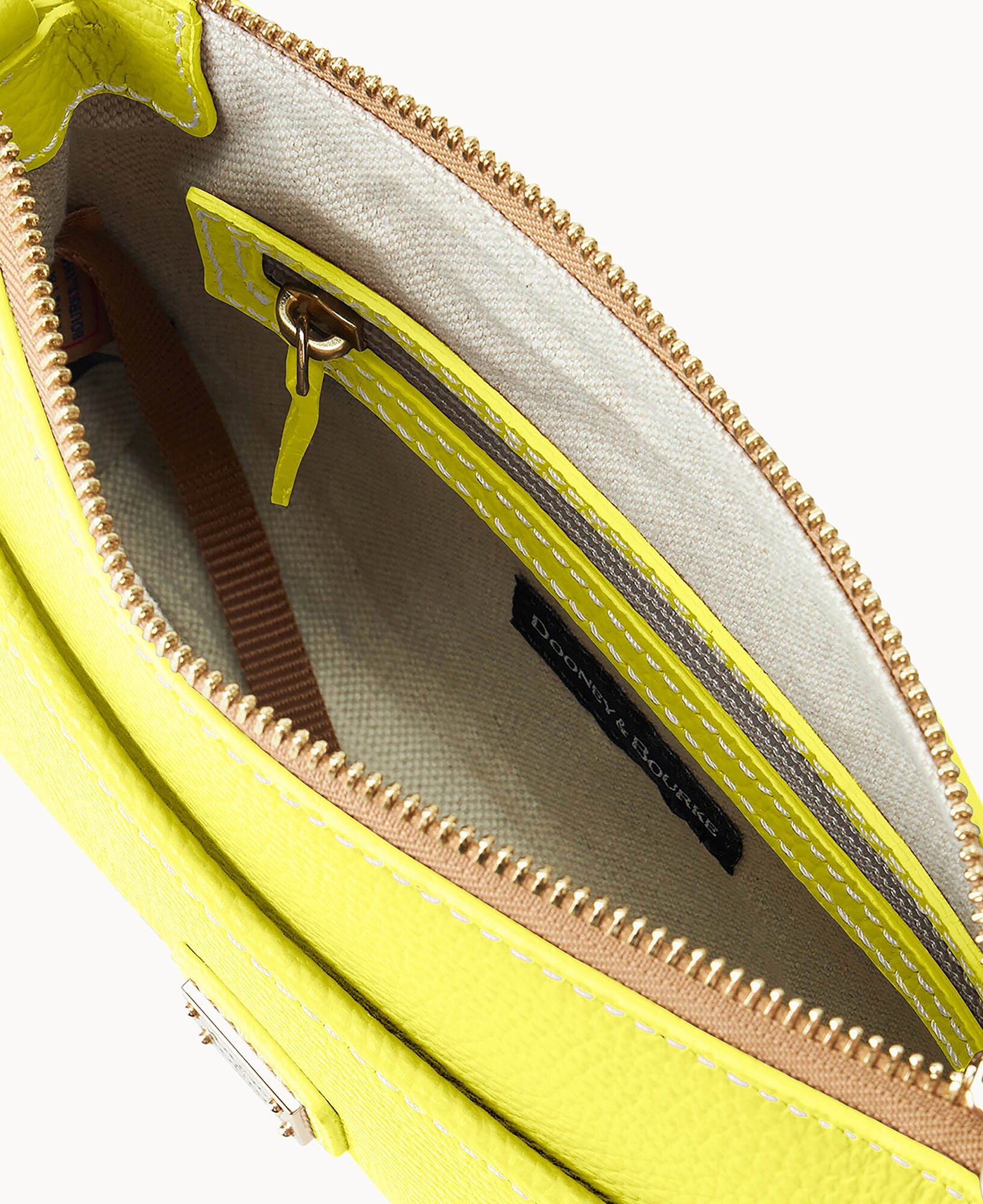 Lucca Leather Ginger Crossbody