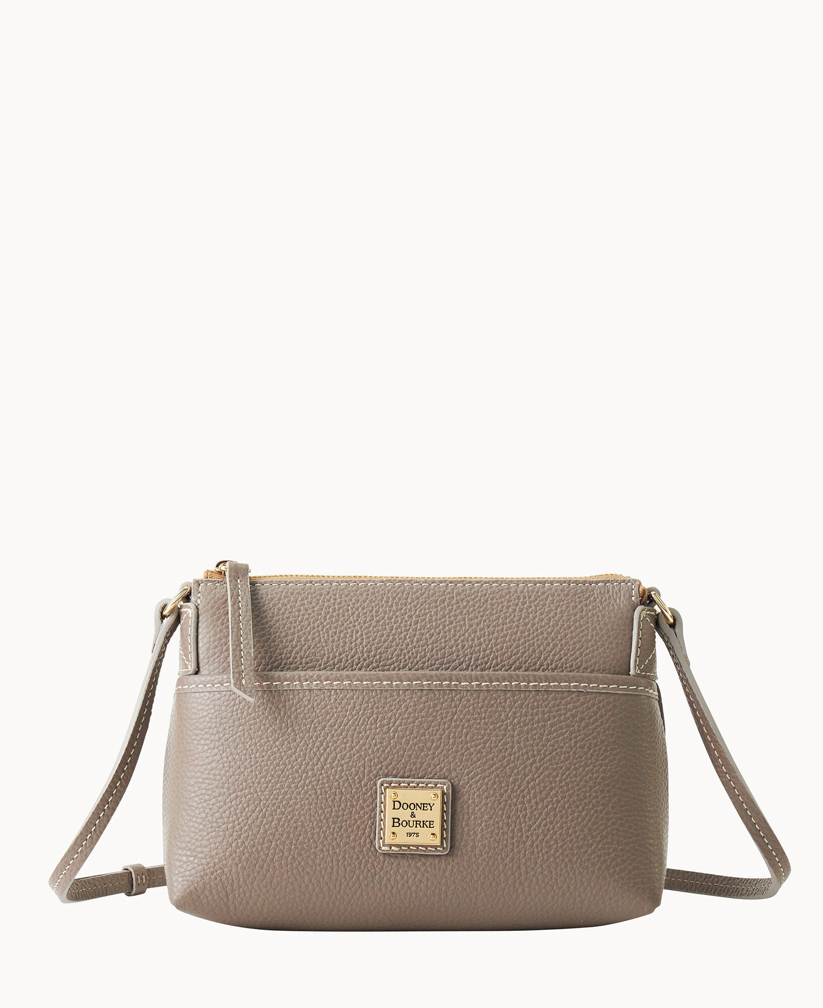 Lucca Leather Ginger Crossbody
