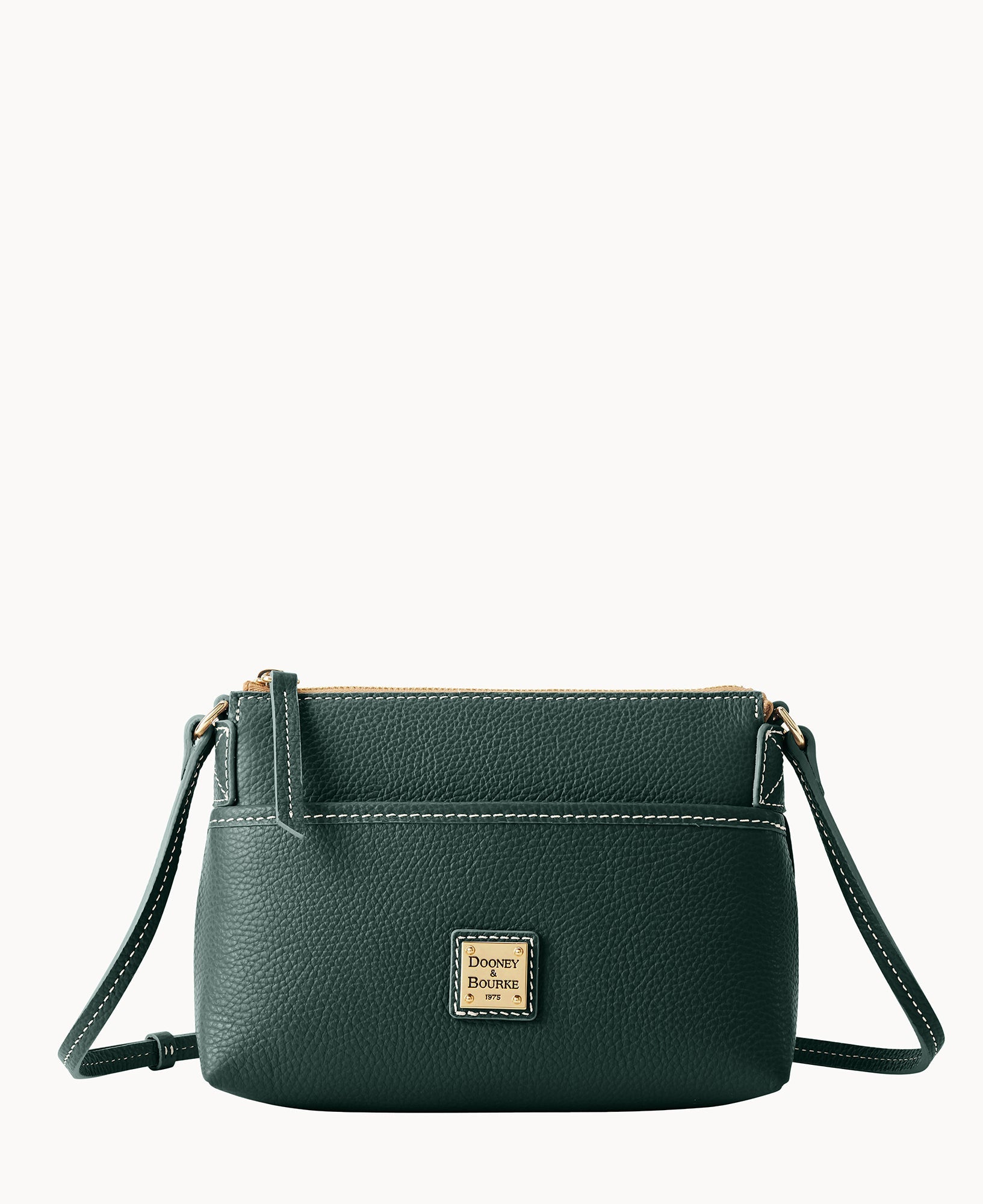 Lucca Leather Ginger Crossbody