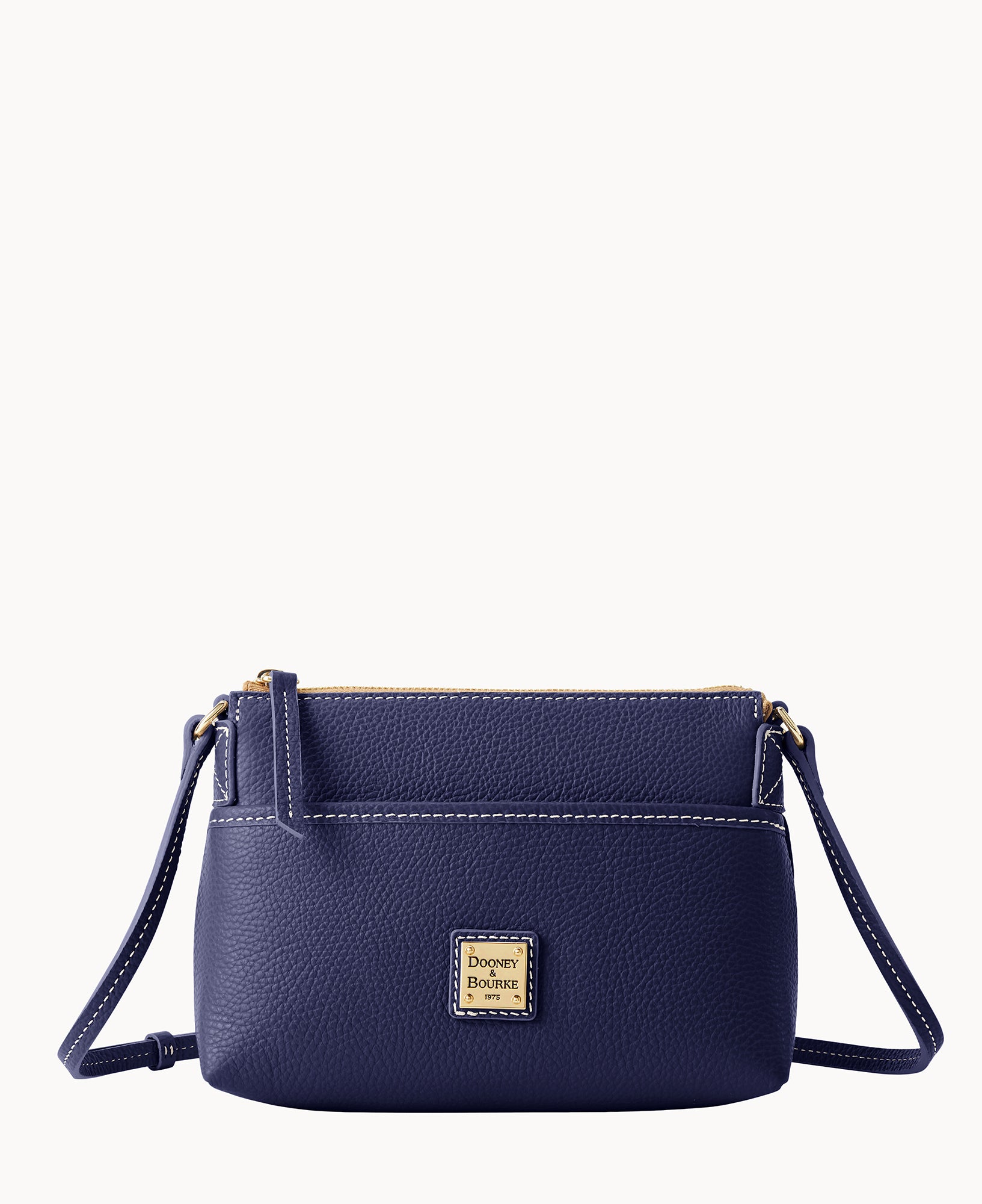 Lucca Leather Ginger Crossbody