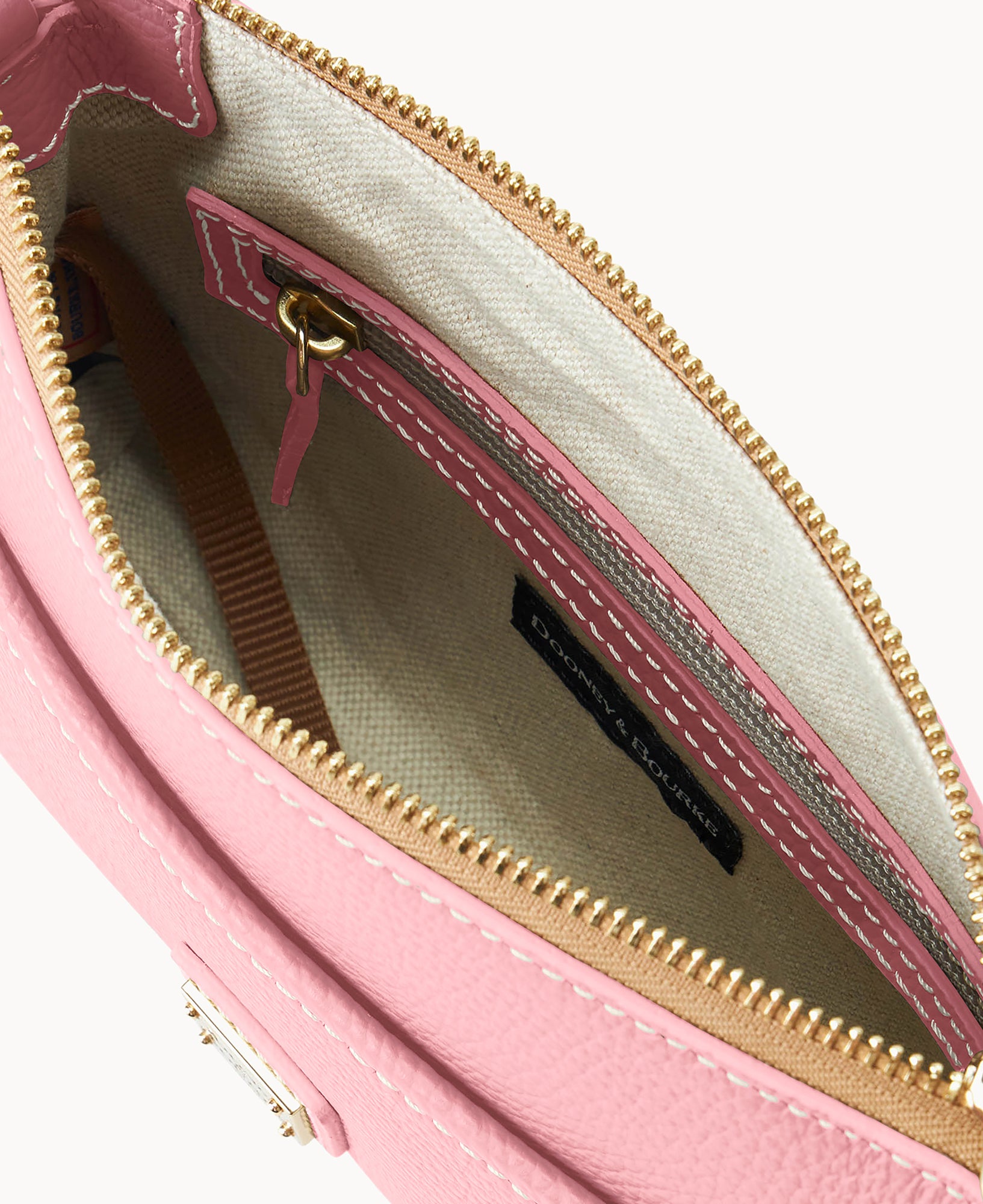 Lucca Leather Ginger Crossbody
