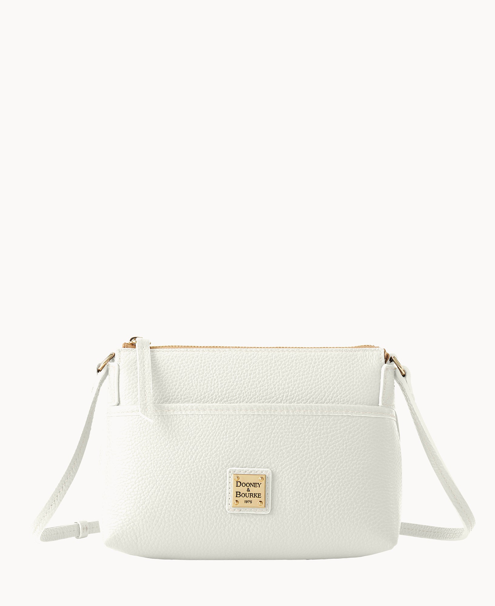 Lucca Leather Ginger Crossbody