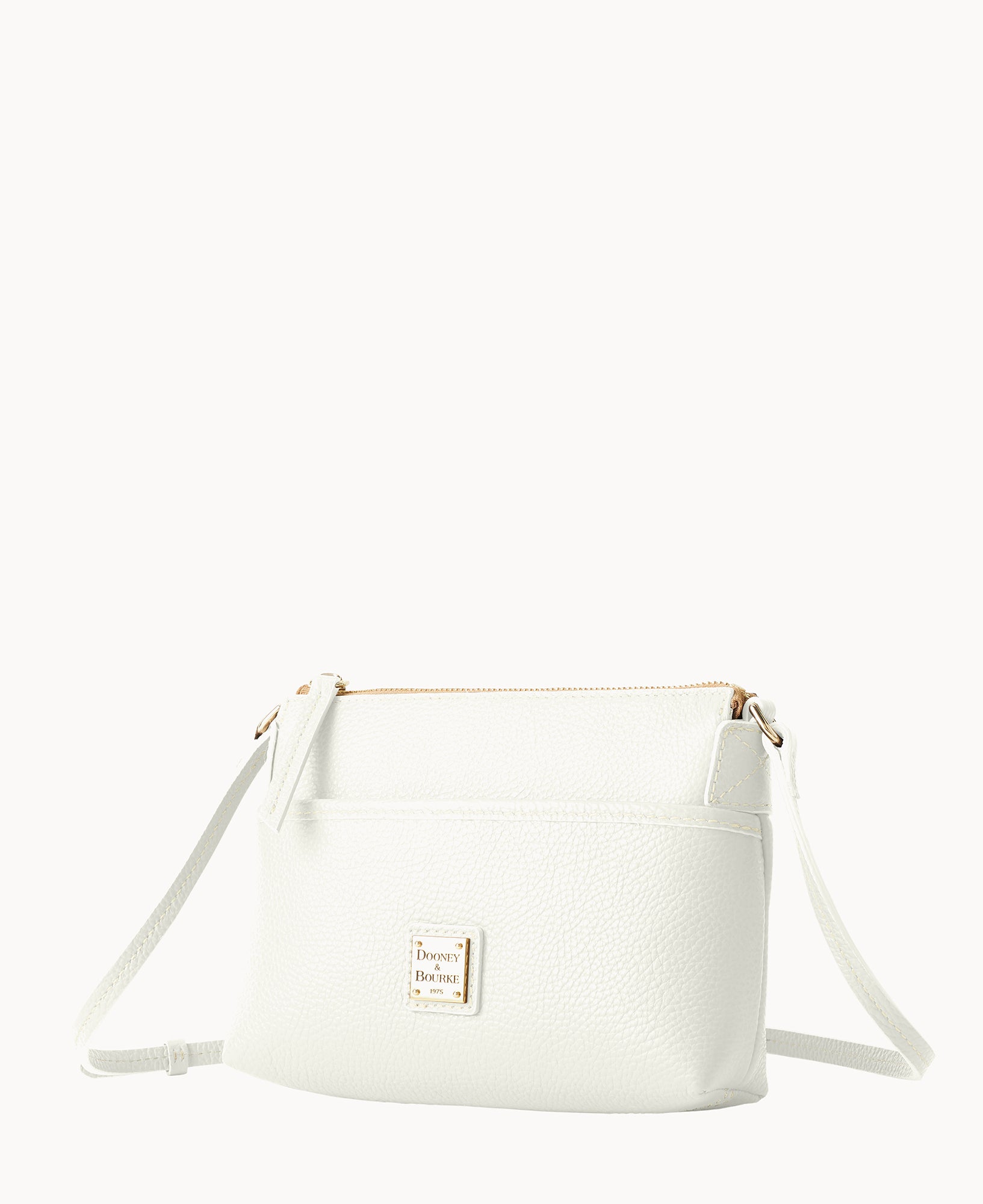 Lucca Leather Ginger Crossbody