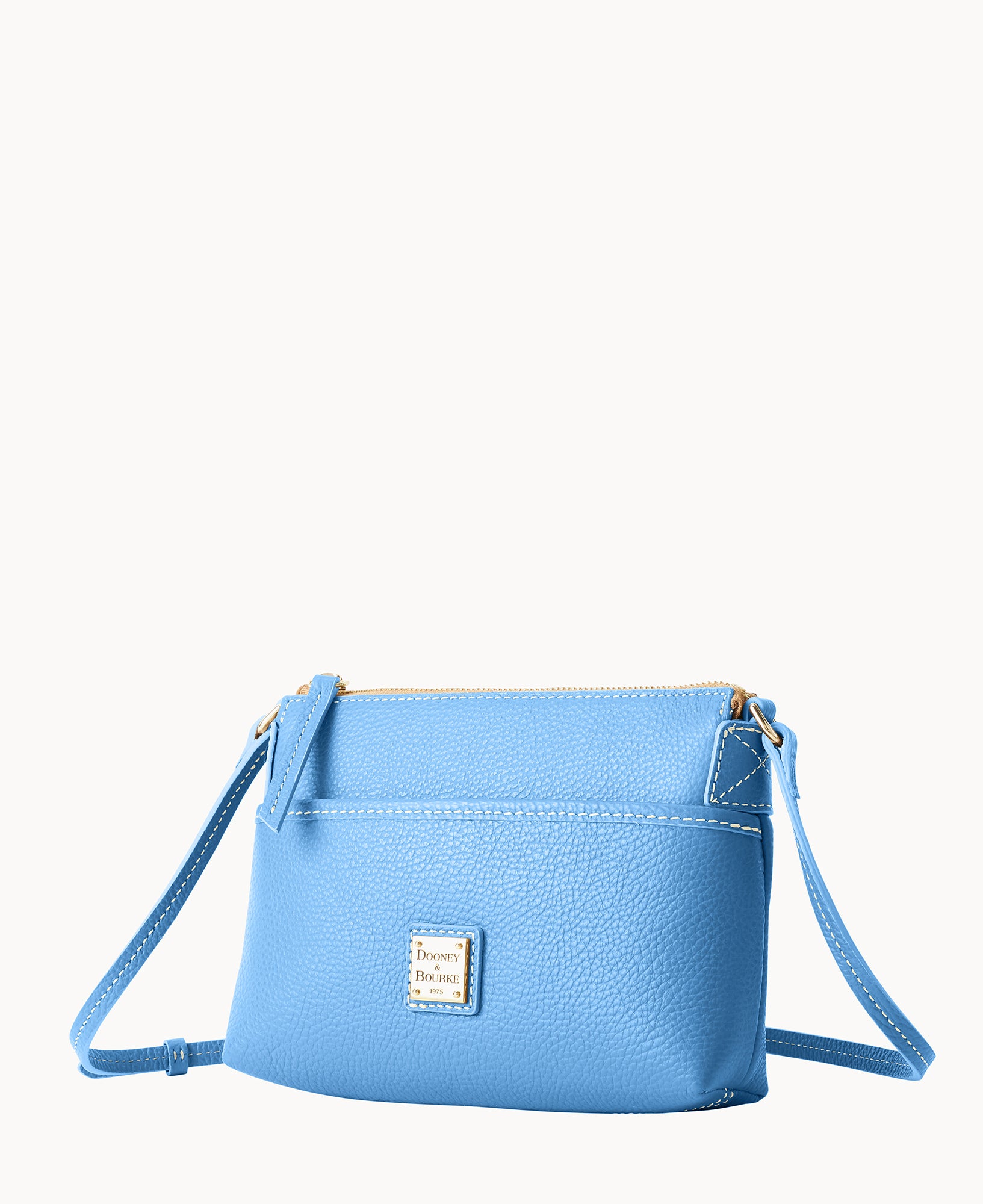 Lucca Leather Ginger Crossbody