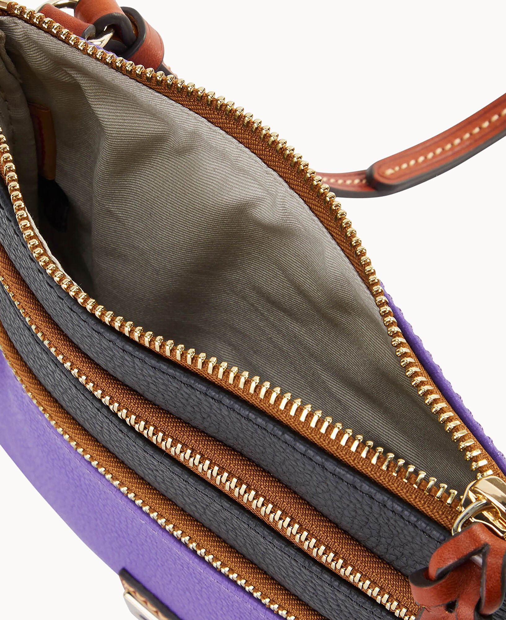 NFL Ravens Triple Zip Crossbody
