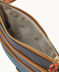 NFL Eagles Triple Zip Crossbody