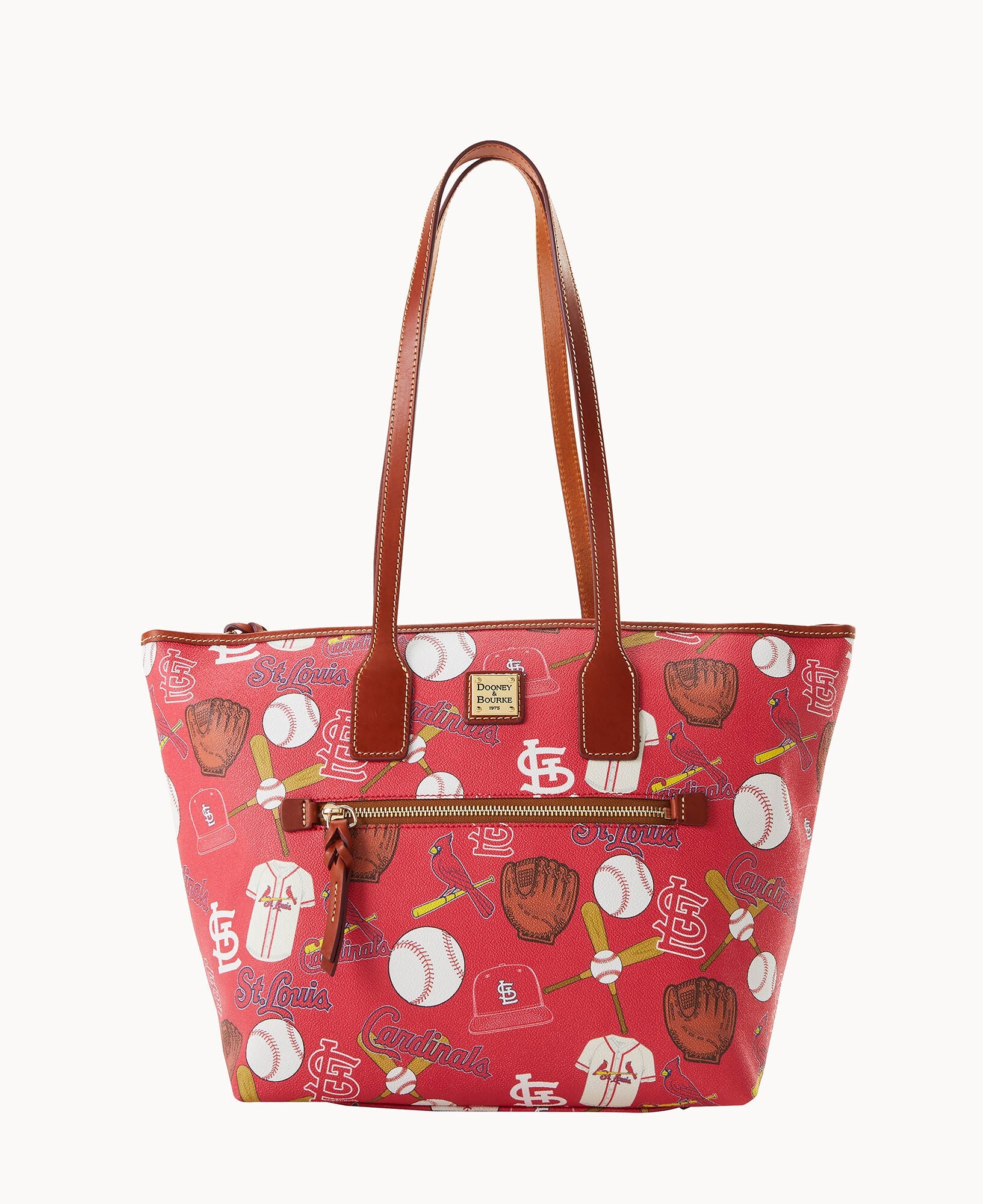 MLB Cardinals Zip Tote