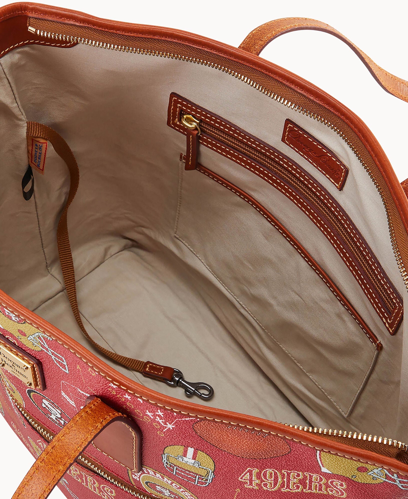 NFL 49ers Zip Tote