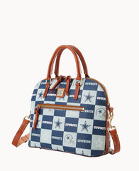 NFL Cowboys Domed Zip Satchel