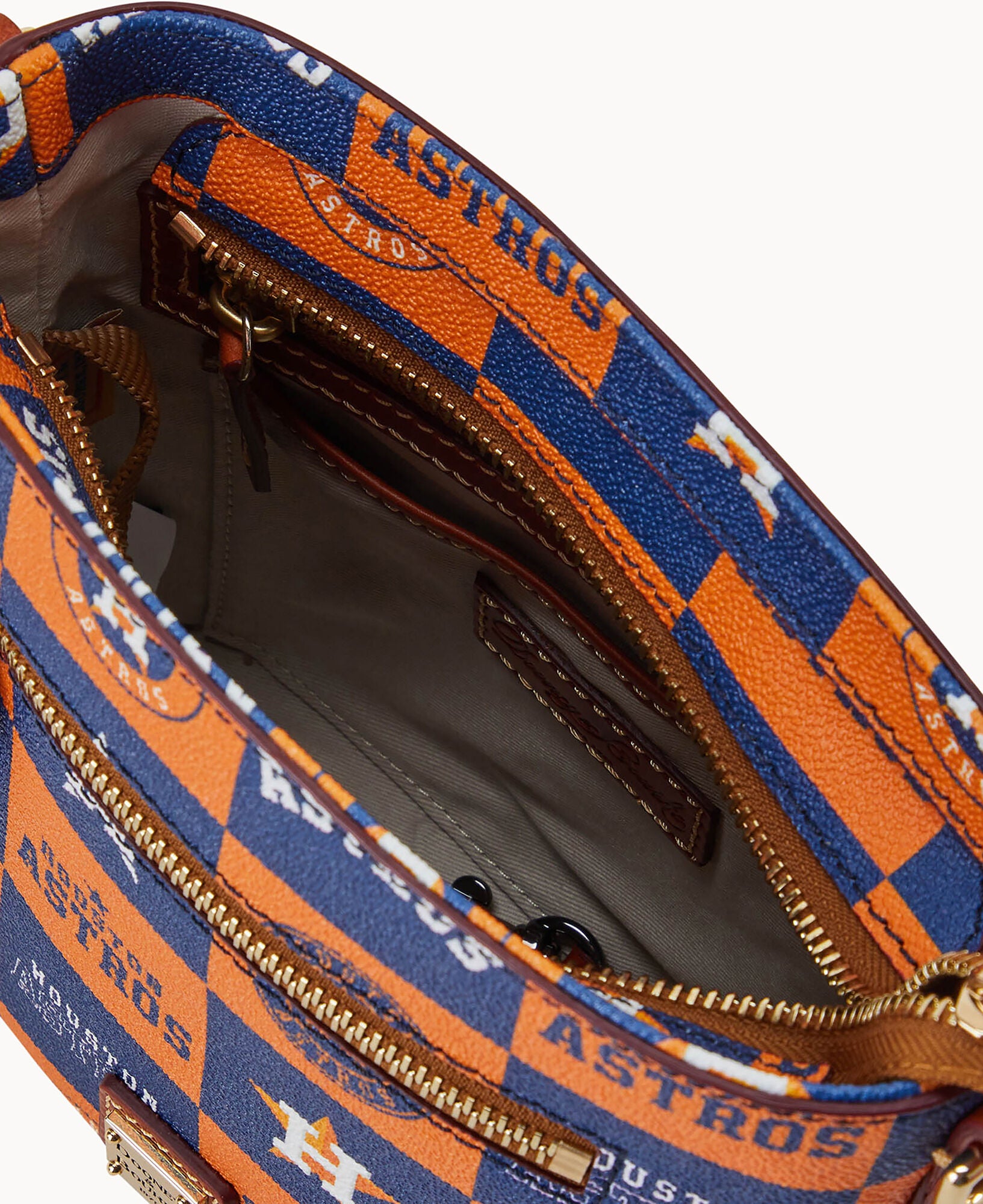 MLB Astros Small Zip Crossbody