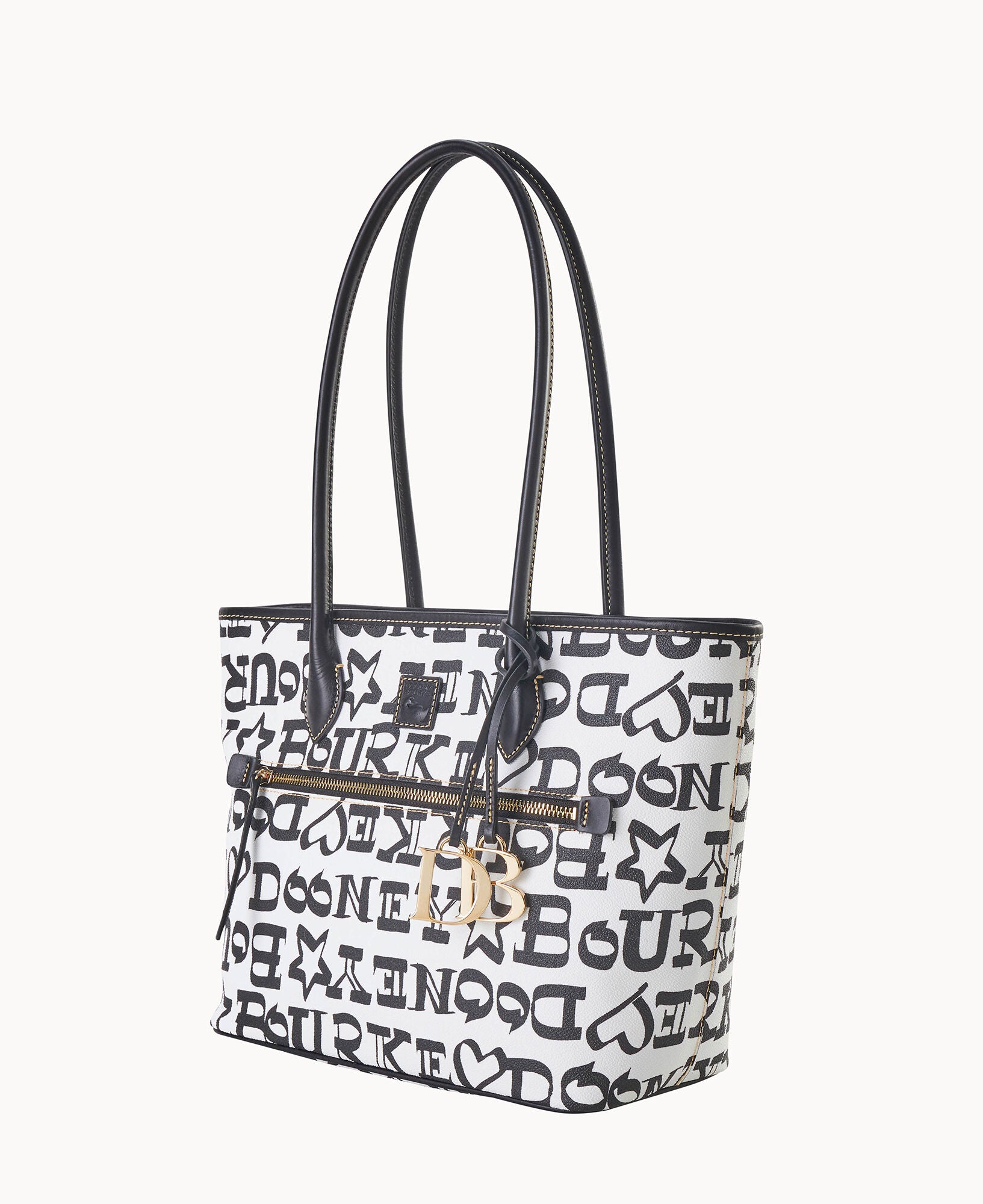 Doodle II Coated Cotton Tote