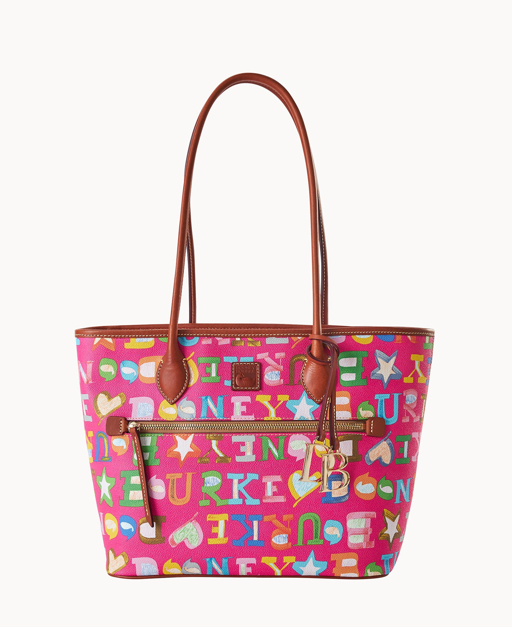 Doodle II Coated Cotton Tote