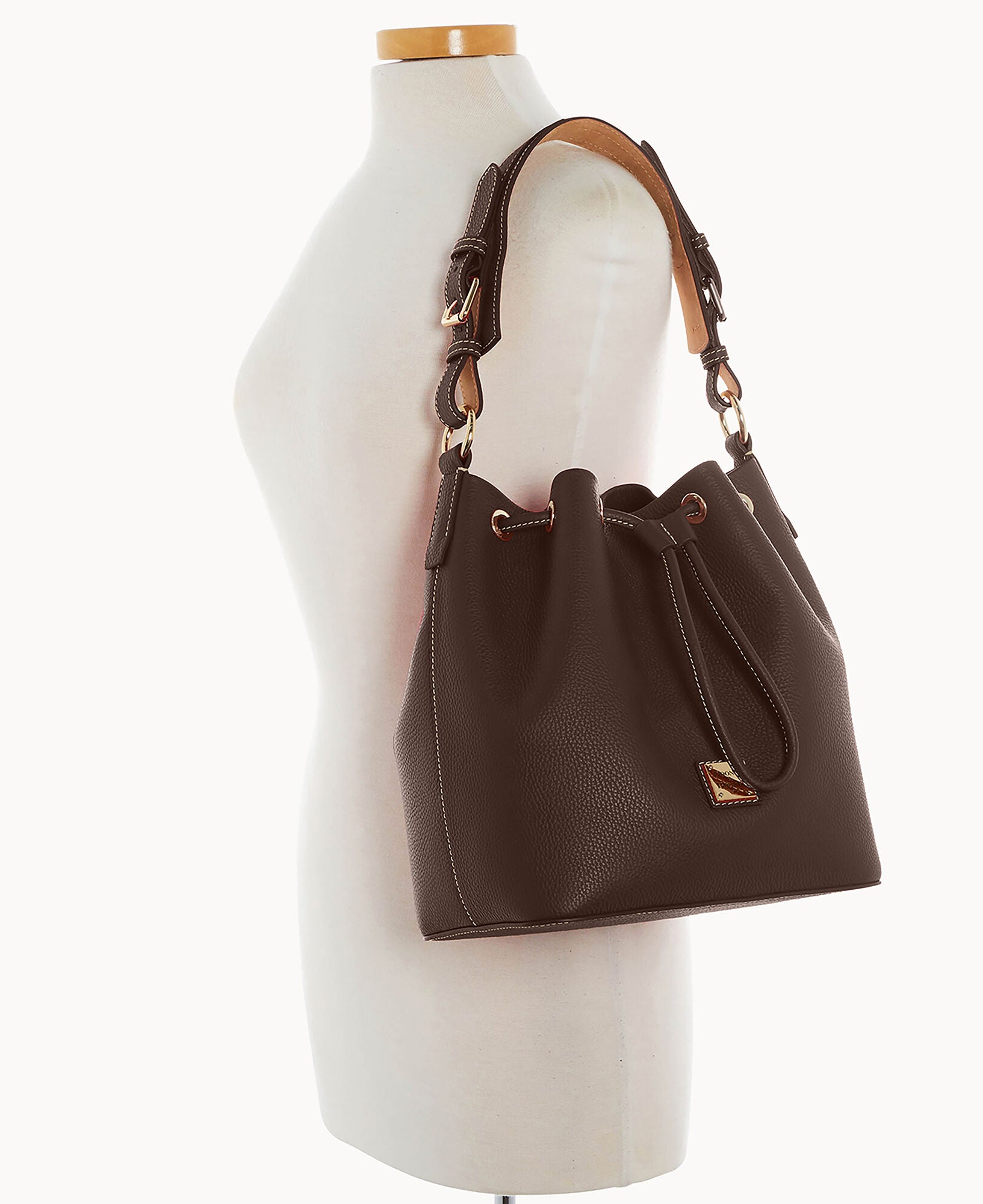 Lucca Leather Drawstring