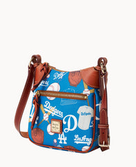 MLB Dodgers Front Zip Crossbody