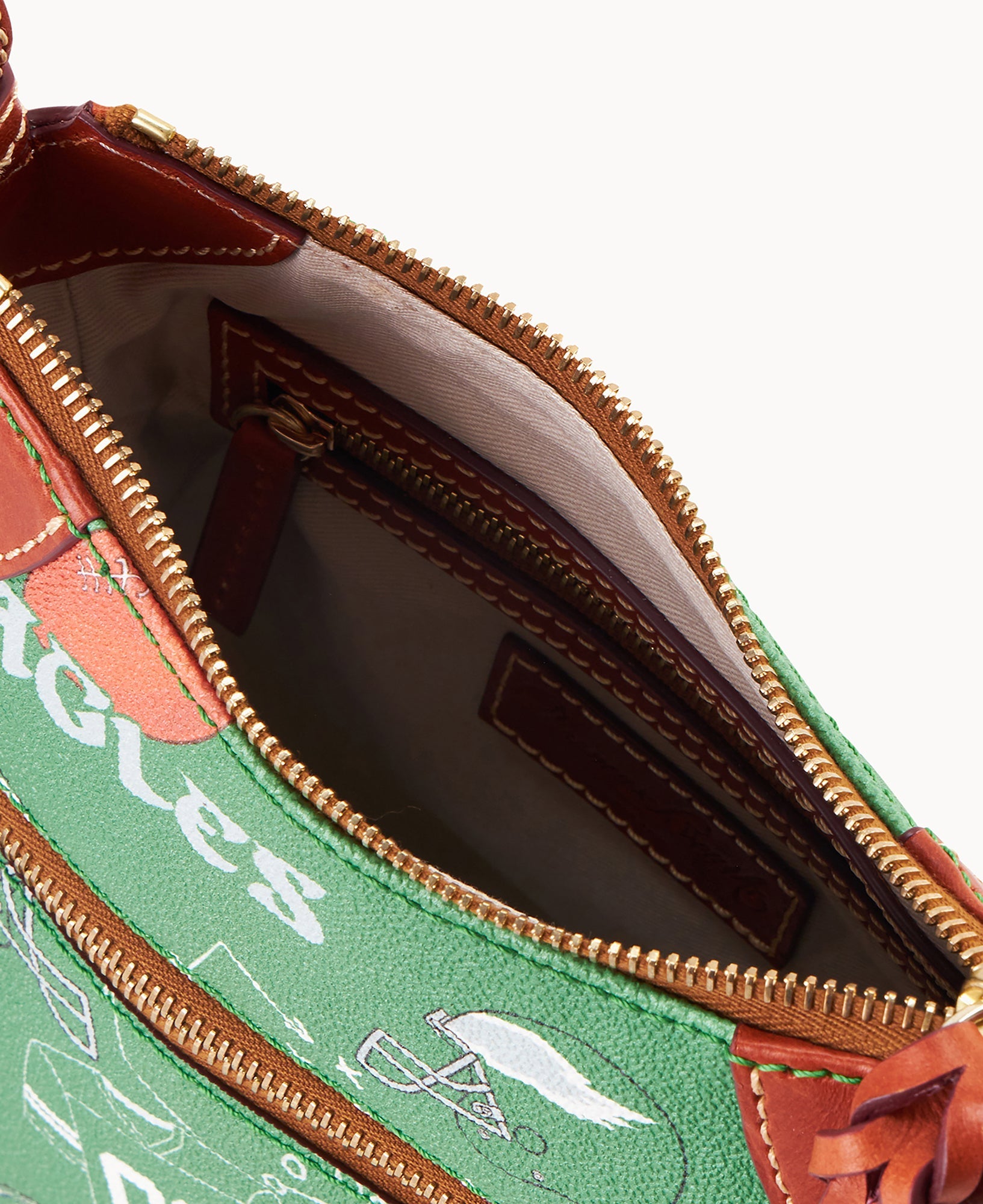 NFL Eagles Front Zip Crossbody