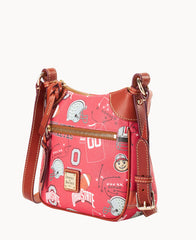 Collegiate Ohio State University Front Zip Crossbody