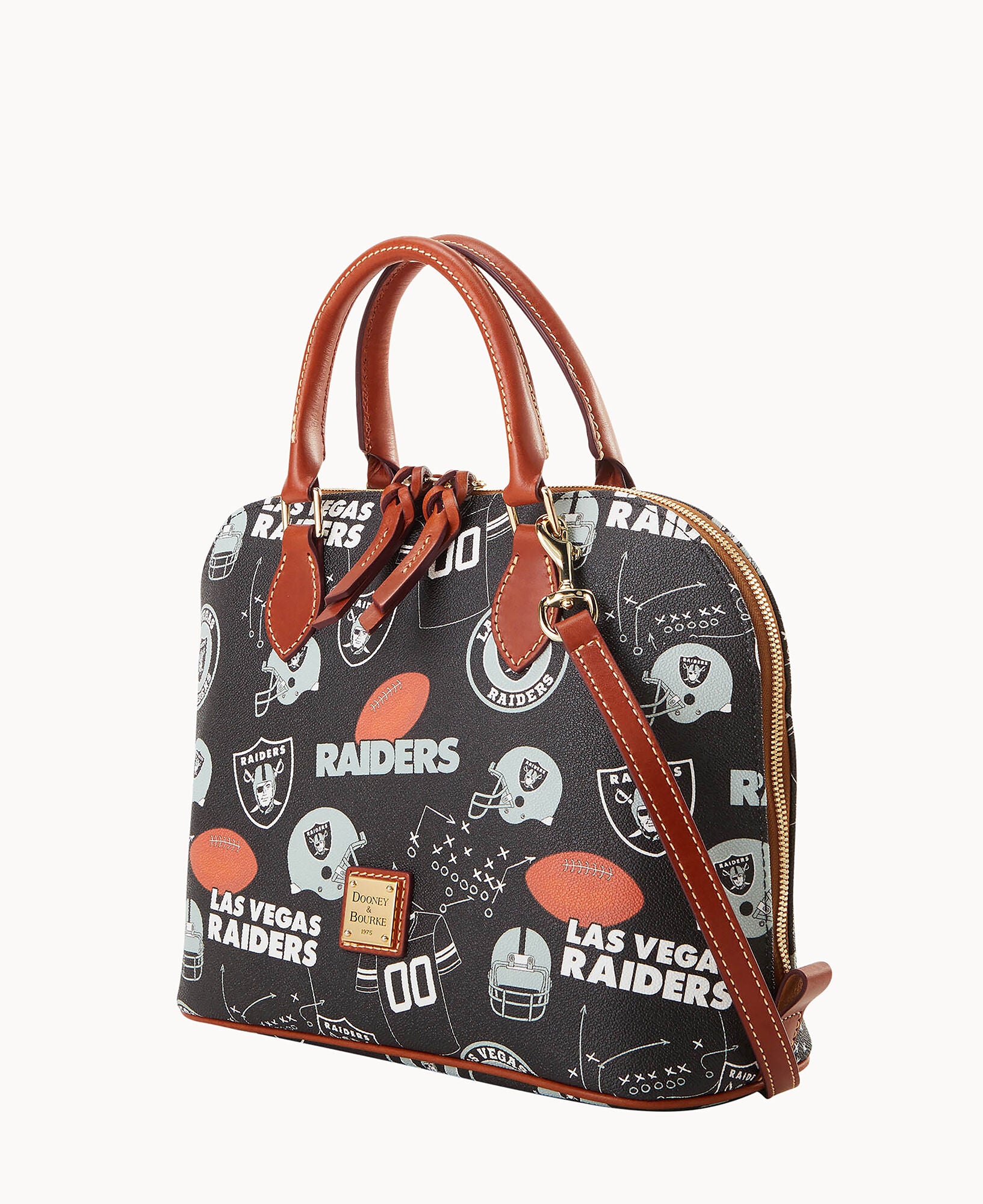 NFL Raiders Zip Zip Satchel