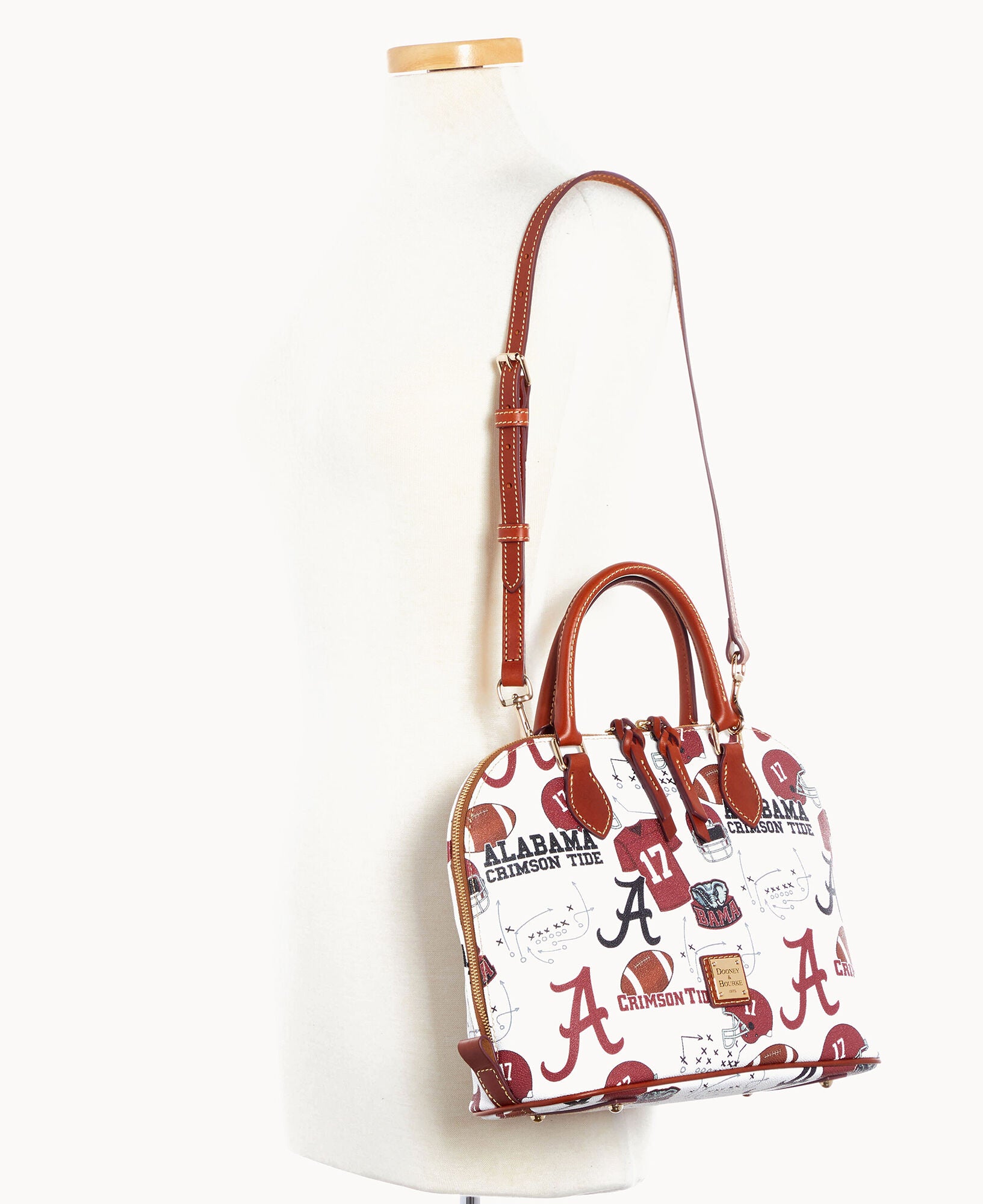 Collegiate University of Alabama Zip Zip Satchel