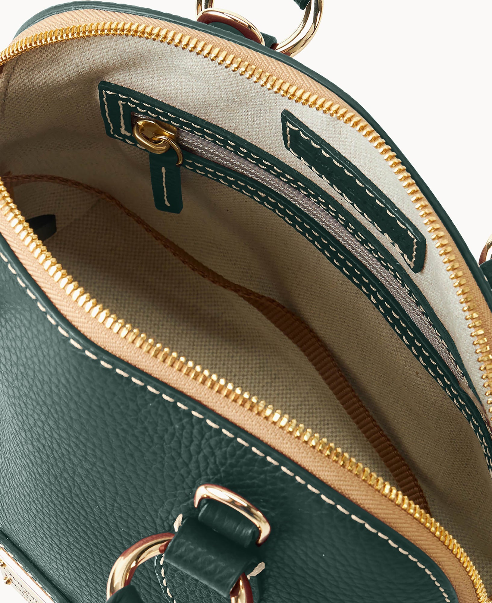 Lucca Leather Small Satchel