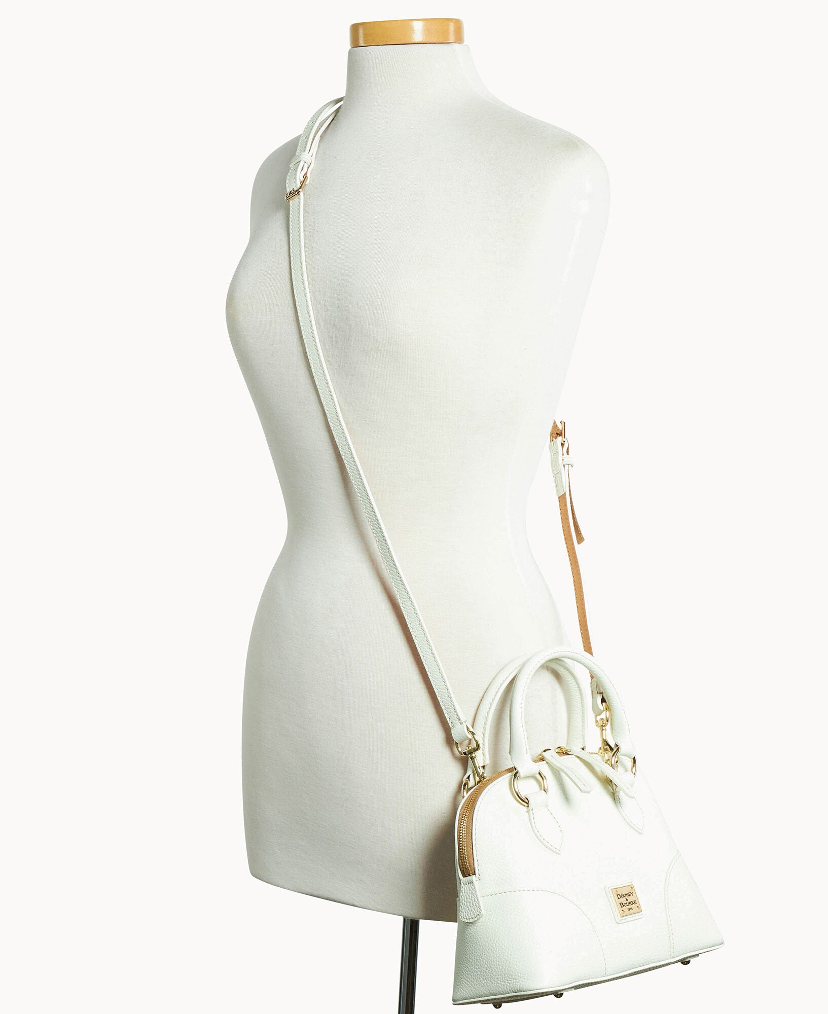 Lucca Leather Small Satchel