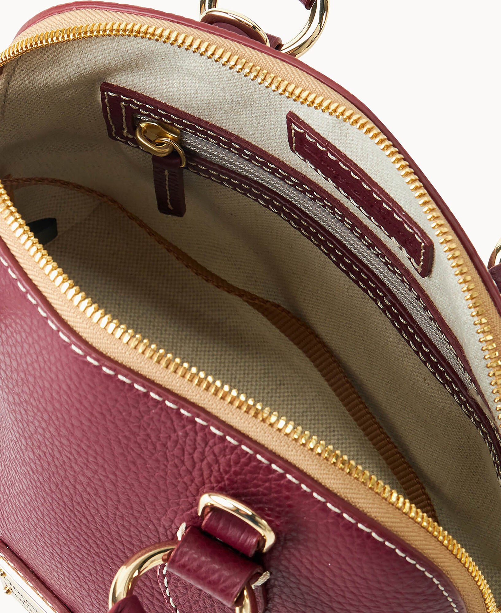 Lucca Leather Small Satchel