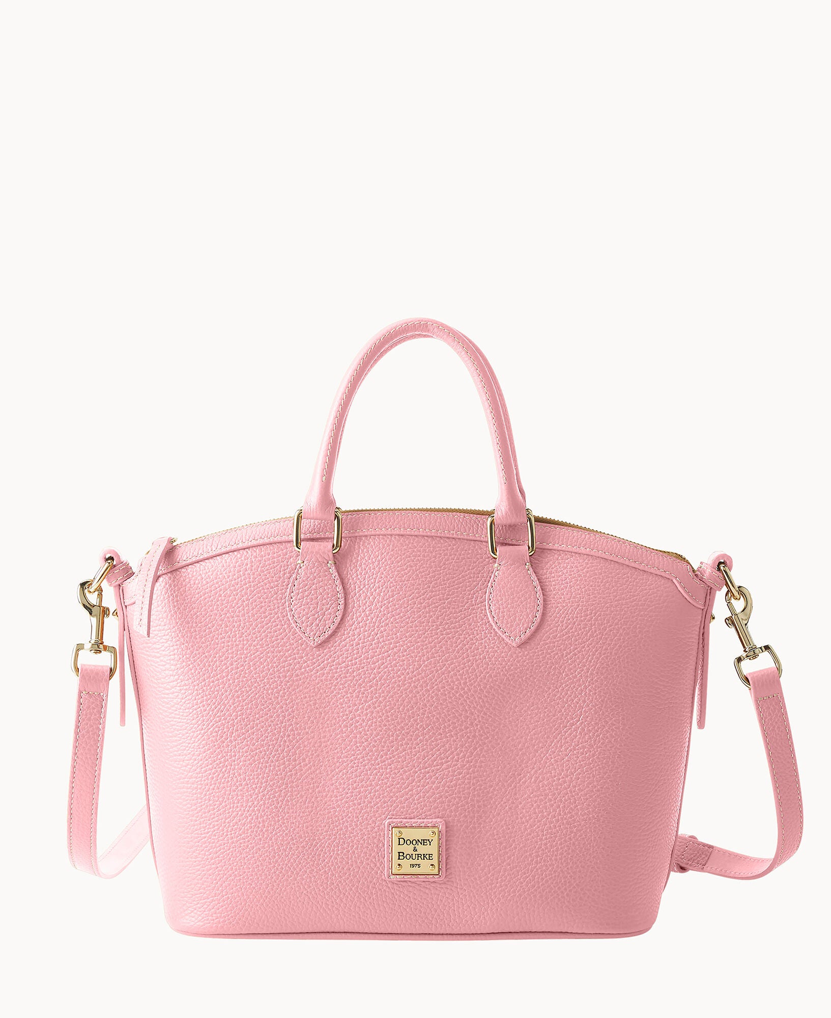 Lucca Leather Domed Satchel