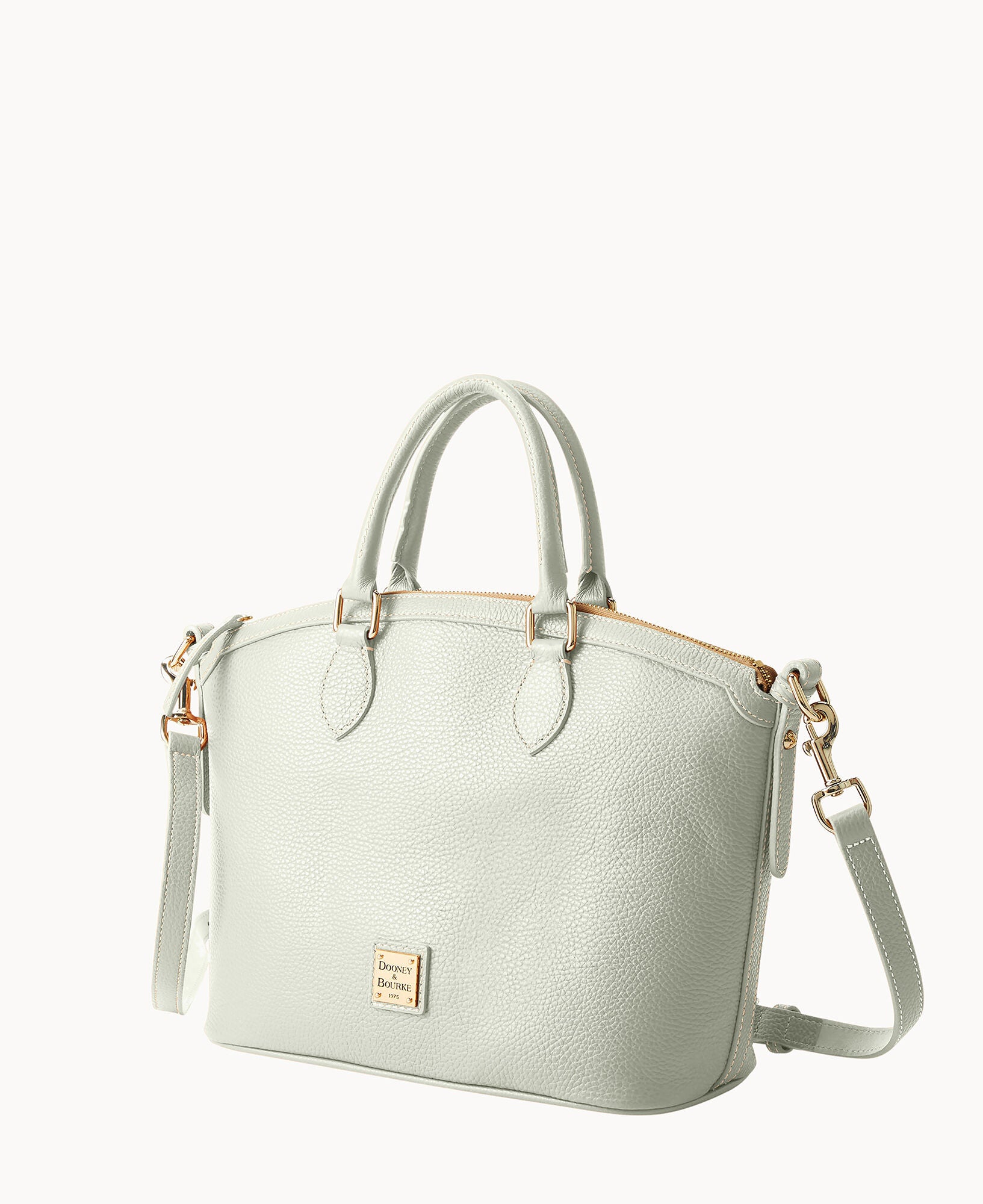 Lucca Leather Domed Satchel
