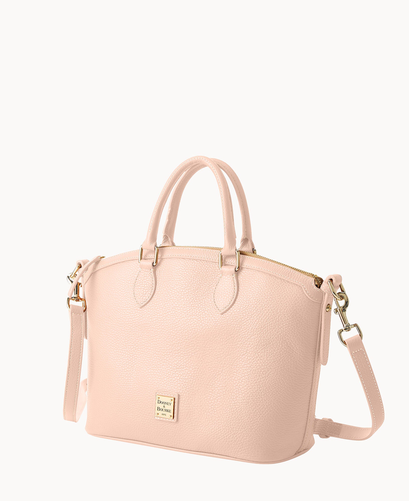 Lucca Leather Domed Satchel