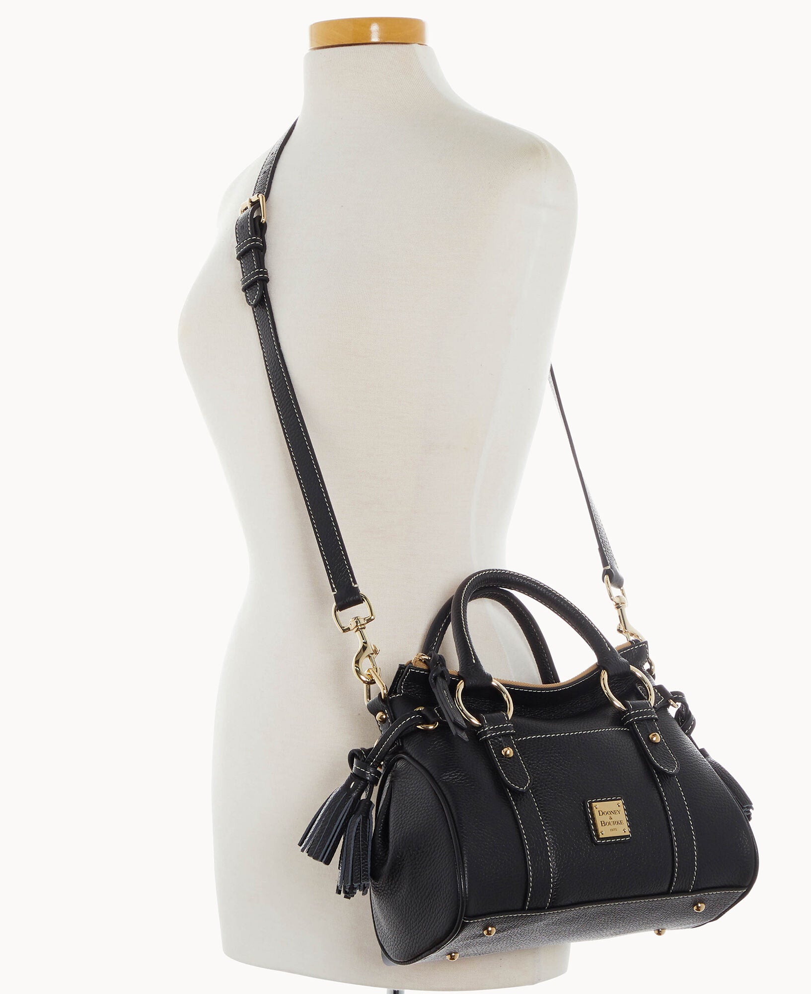 Lucca Leather Satchel With Pocket
