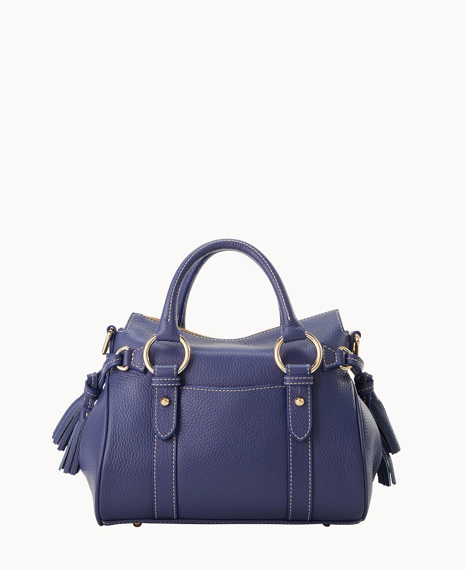 Lucca Leather Satchel With Pocket