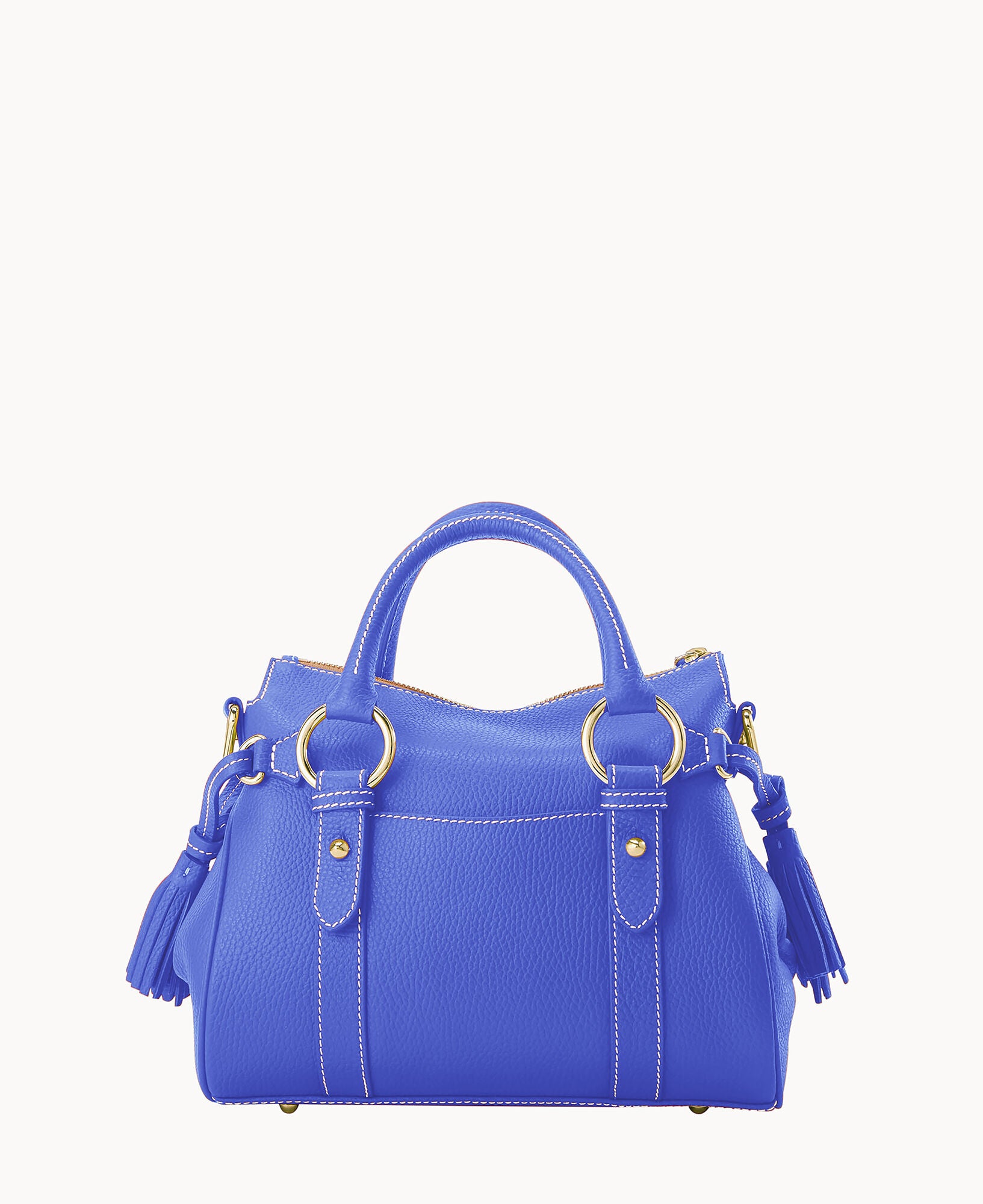 Lucca Leather Satchel With Pocket