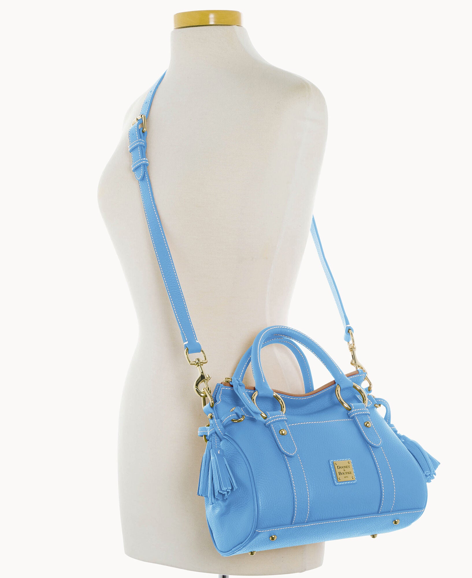 Lucca Leather Satchel With Pocket