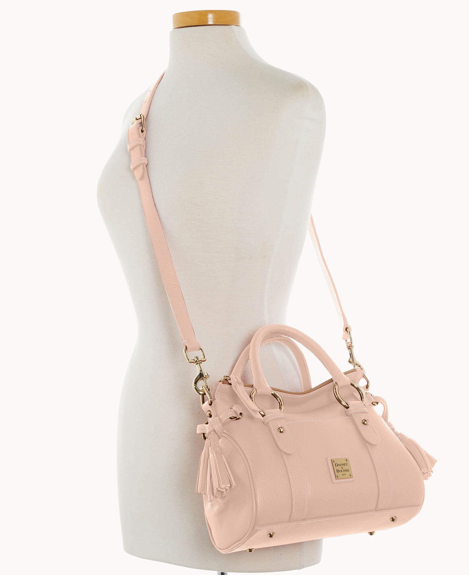 Lucca Leather Satchel With Pocket