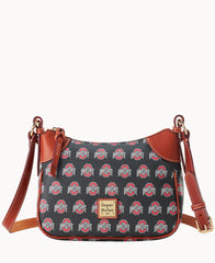Collegiate Ohio State University Crossbody Hobo 22