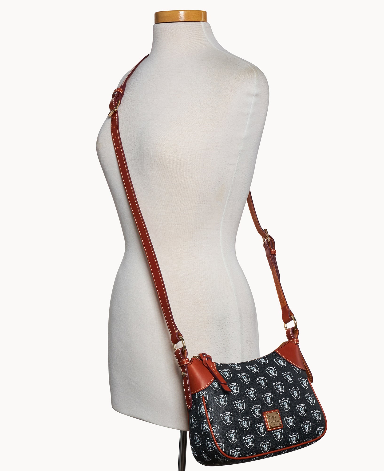 NFL Raiders Crossbody Hobo 22