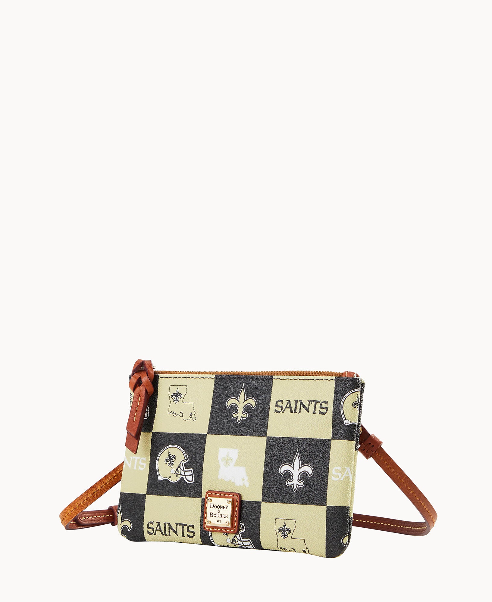 NFL Saints Top Zip Crossbody