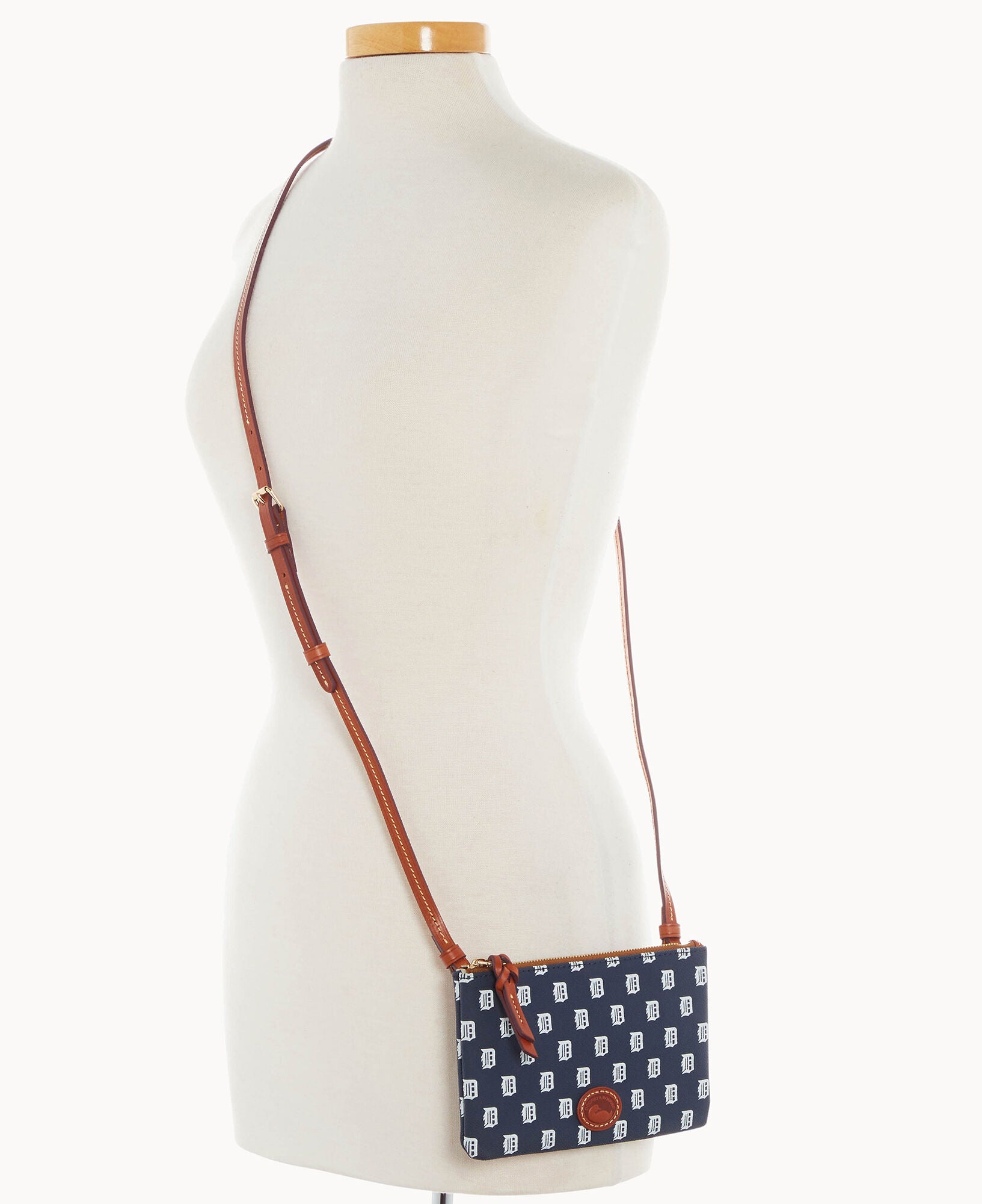 MLB Tigers Top Zip Crossbody