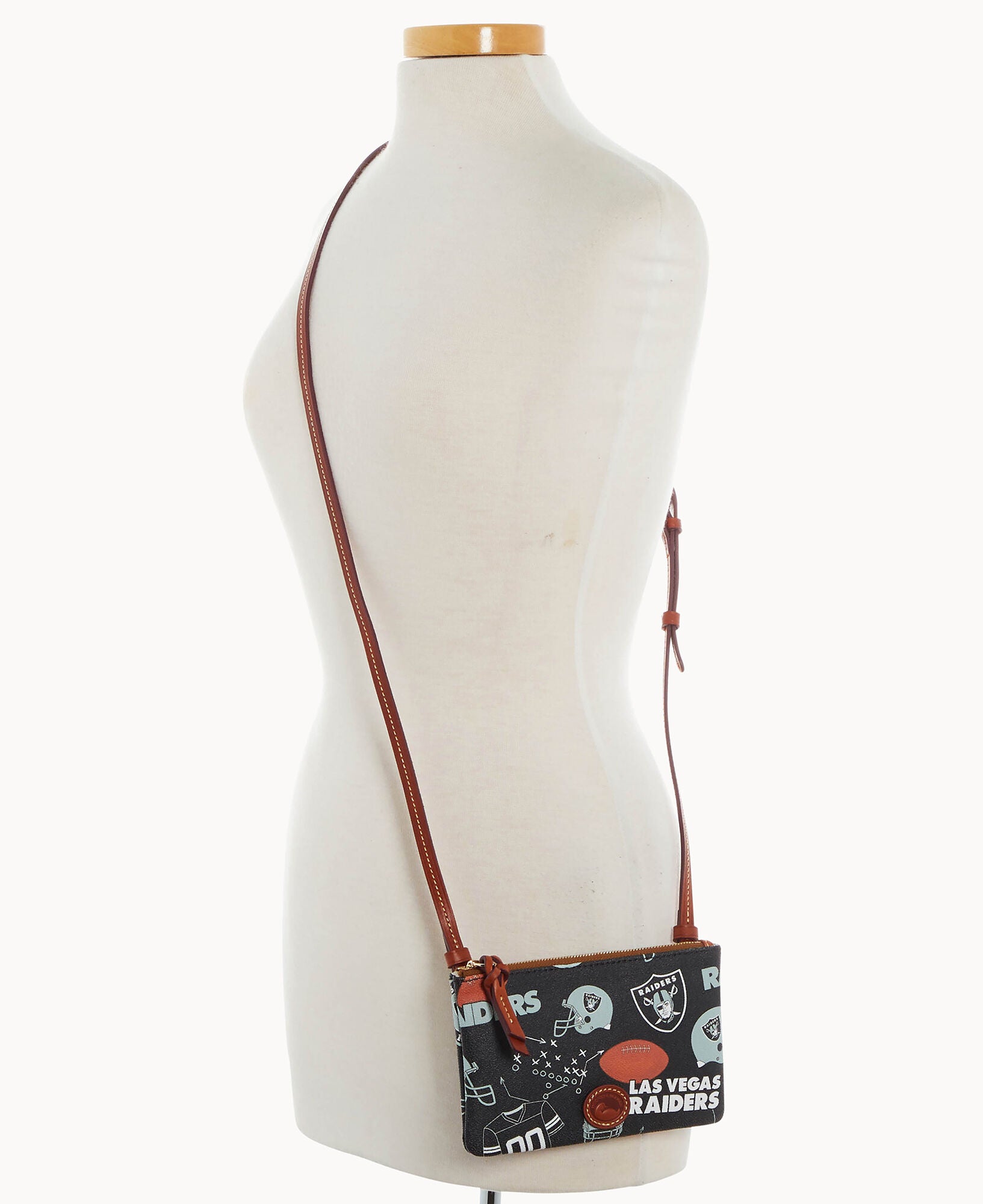 NFL Raiders Top Zip Crossbody