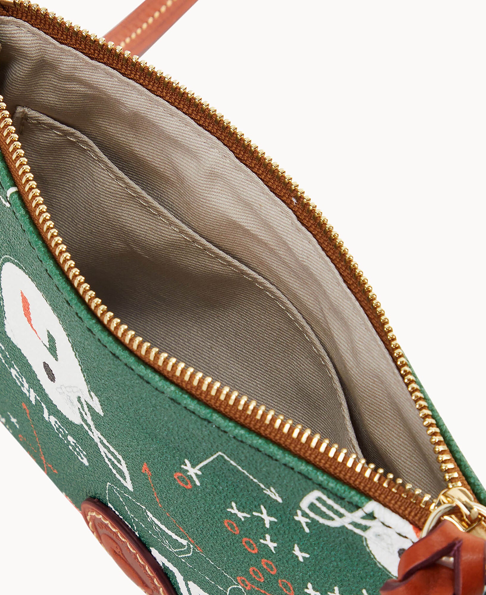 Collegiate University of Miami Top Zip Crossbody