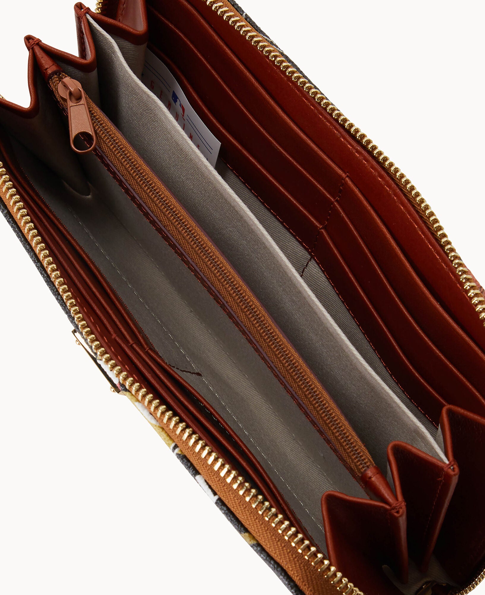 MLB Marlins Large Zip Around Wristlet