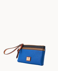 MLB Mets Double Zip Wristlet