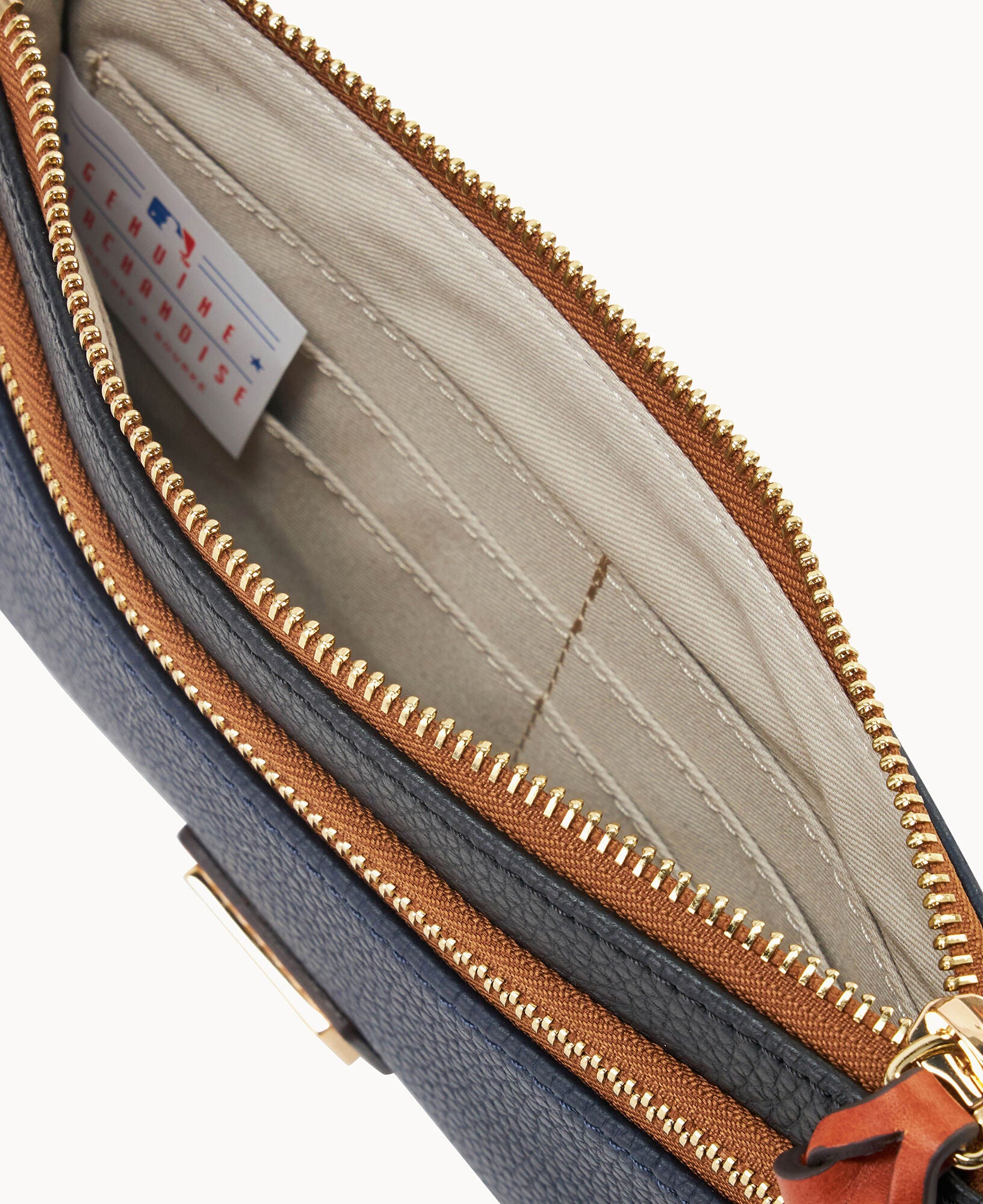 MLB Royals Double Zip Wristlet