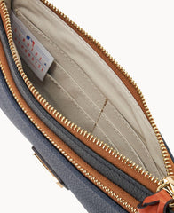 MLB Royals Double Zip Wristlet