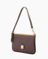 Lucca Leather Large Slim Wristlet