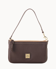 Lucca Leather Large Slim Wristlet